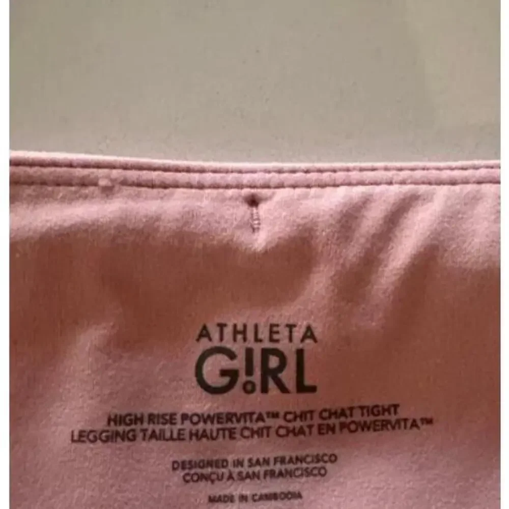 Pre-Owned Dance Athleta Girl Solid Navy Blue Leggings Small Size 7 Girl's
